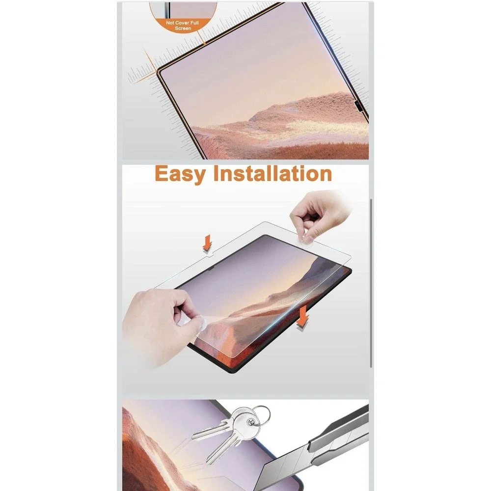 2 Pack  For Samsung Galaxy Tab S10/S9/S8Ultra Tablet 14.6 Glass Screen Protector